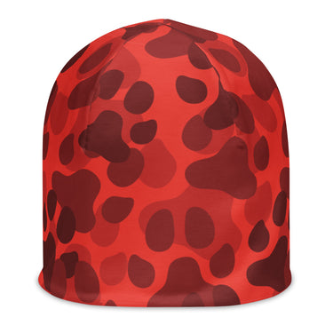 Paw Print Camo Beanie
